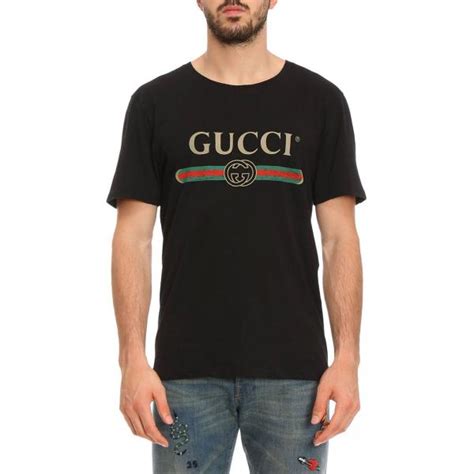 polo gucci homme noir|gucci jersey t shirt.